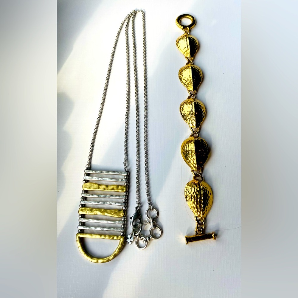 Lucky Brand Necklace & Costume Jewelry Bracelet (Set)